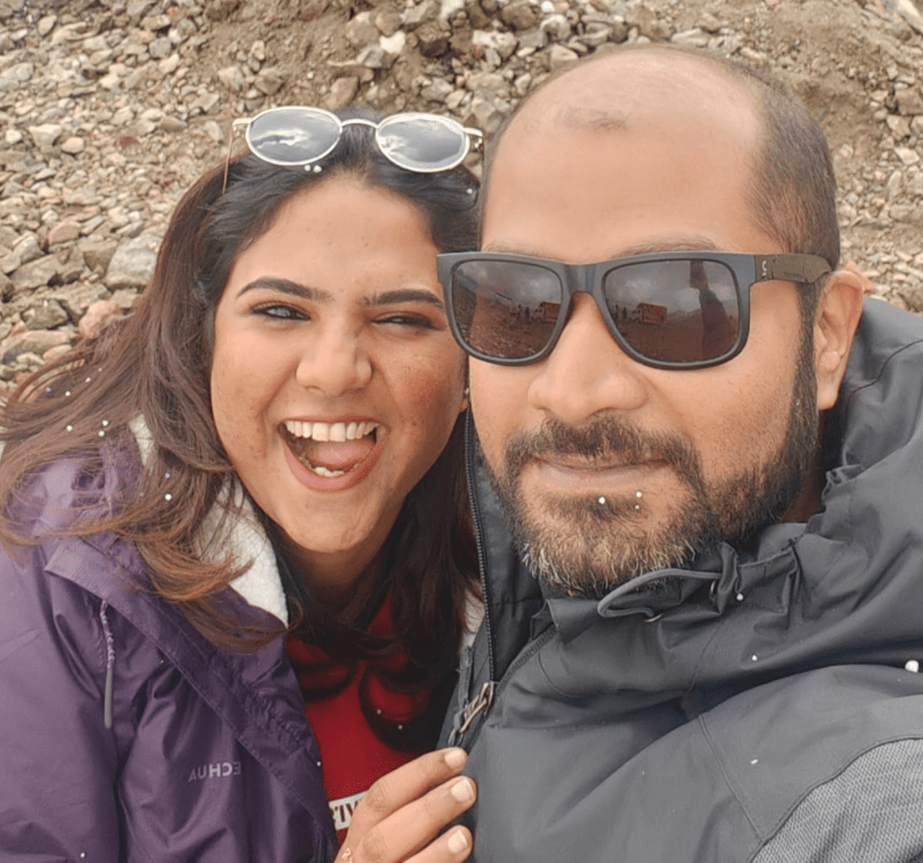 Snow Fall in Khardung La