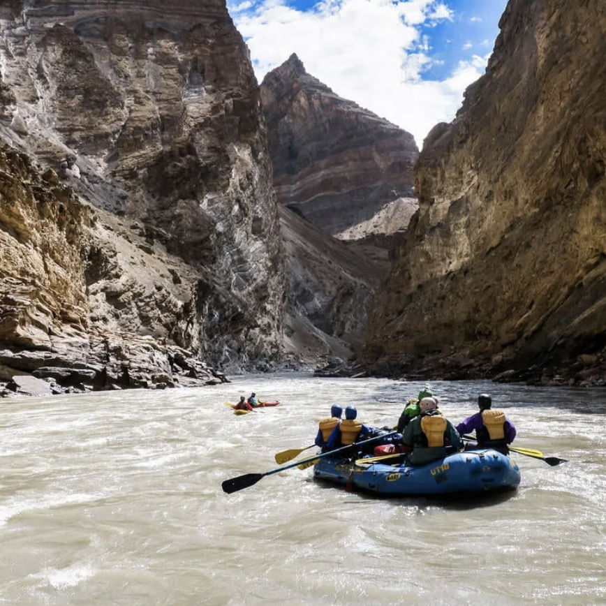 Rafting in Zanskar
