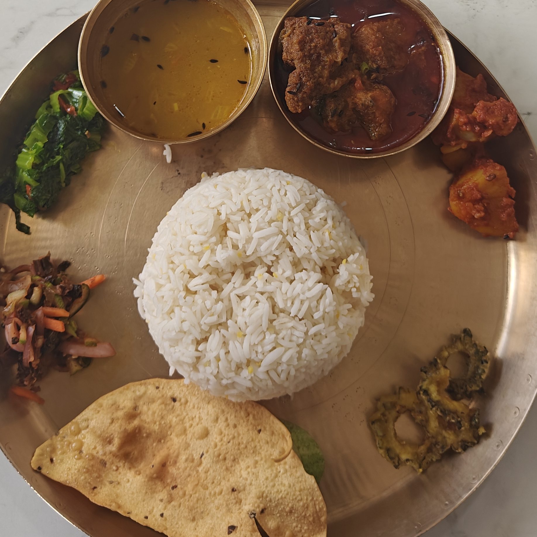Nepali Thali
